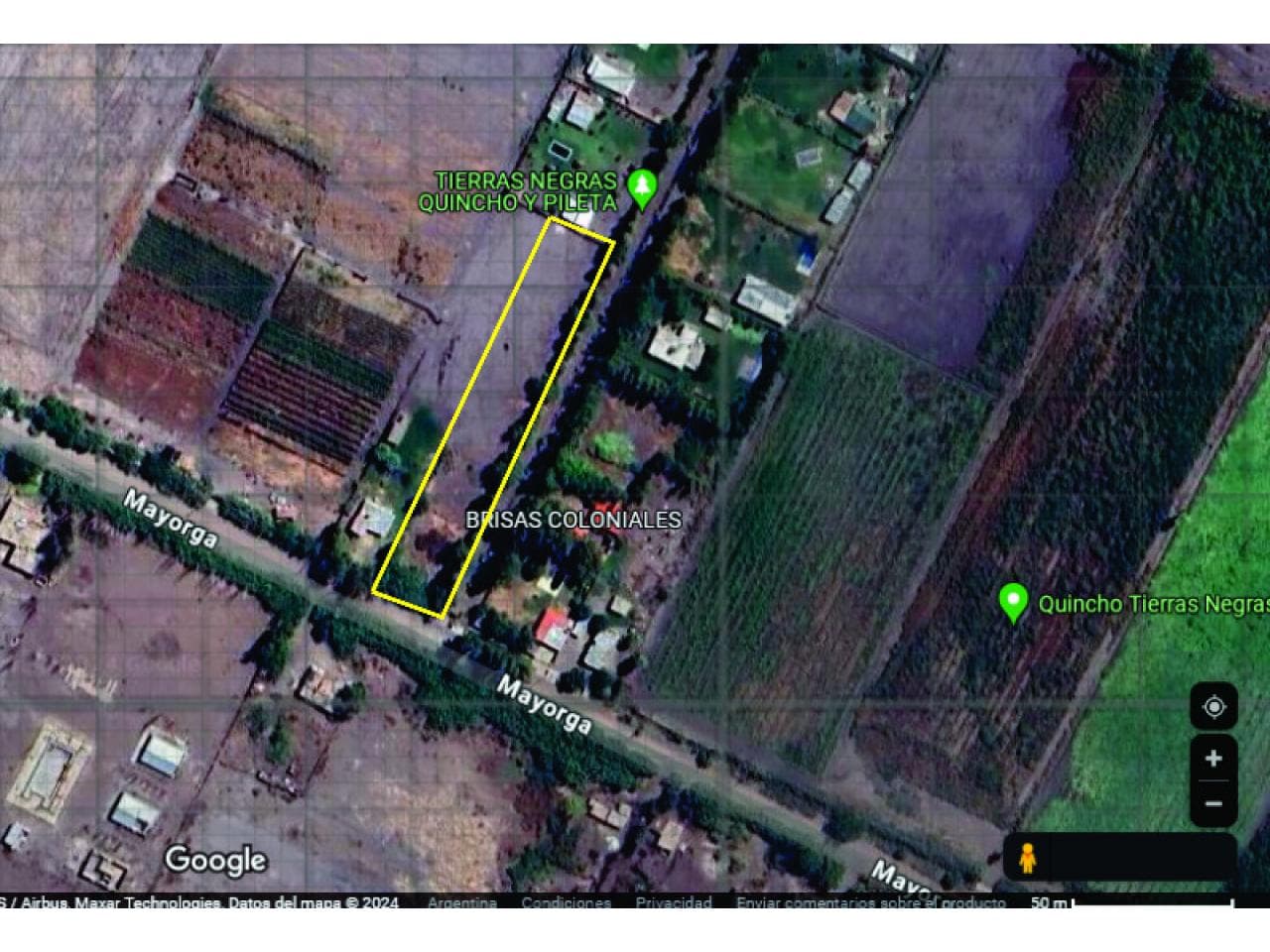 Venta. Lote En Rawson Calle 7 Entre Cervantes Y Labradores De 2476 /puente/agua/al Dia Impuestos. Escucho Oferta