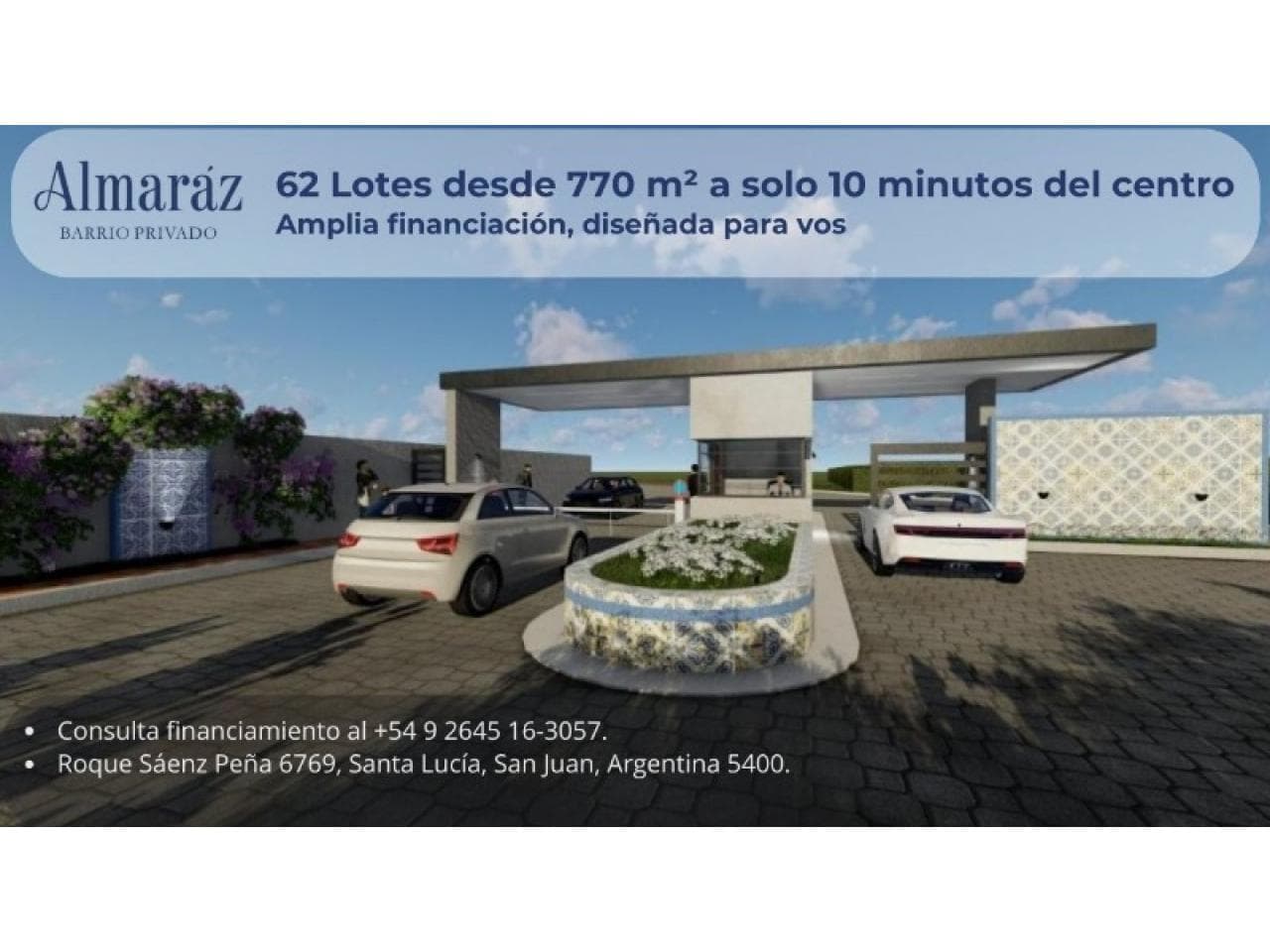 Preventa Barrio Privado Almaraz. Santa Lucía.