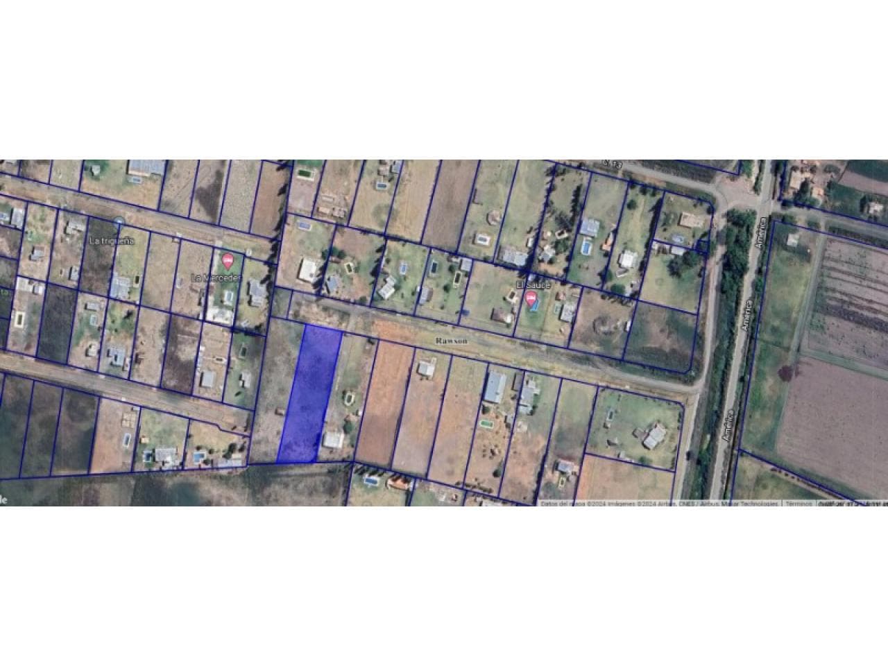 Lote En Venta Ubicado En Calle 13 Y America Nº 22