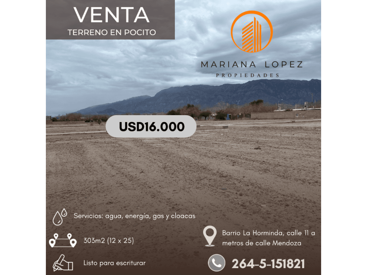 Venta. Terreno En Pocito
