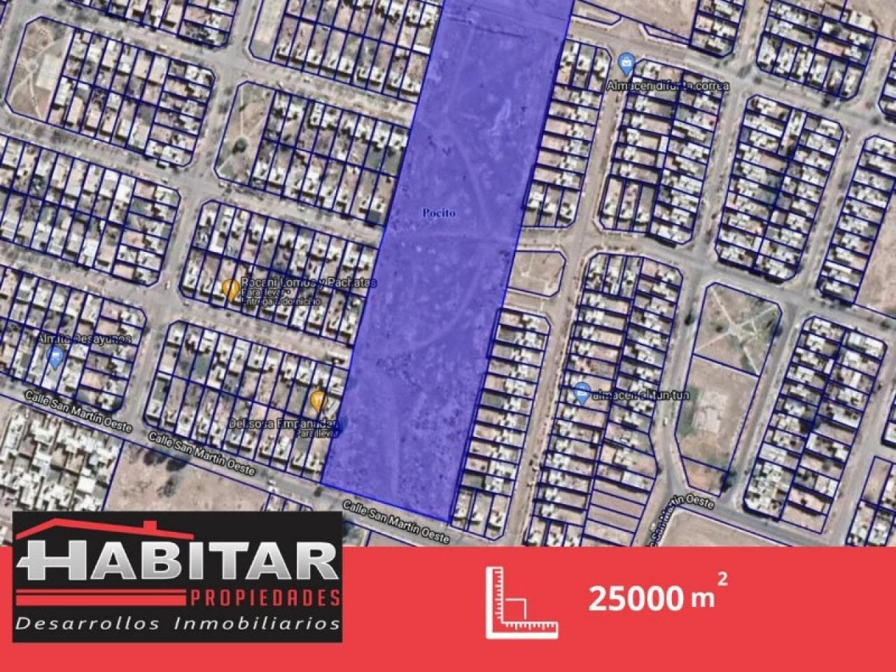 🔶 Habitar Venta 🔶 Terreno Pocito - Calle San Martin Entre Lemos Y Vidart