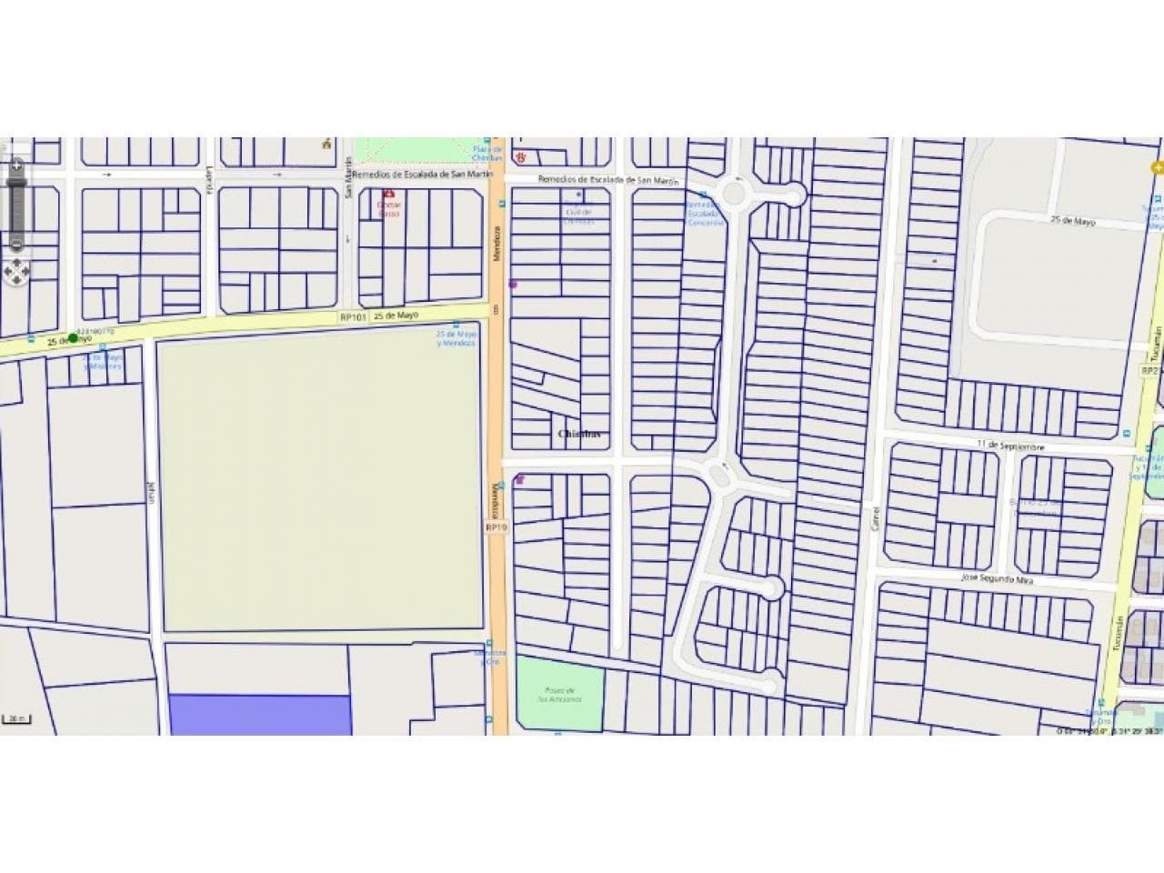 Oportunidad Única Dos Terrenos Contiguos De 4.400 M2 A 3 Cuadras De La Plaza De  Chimbas  - ¡ideal Para Inversión