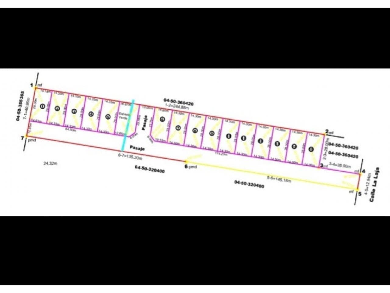 Venta. Lote De 400m2 En Loteo Sobre Calle La Alaja Posición Inmediata. Albardon