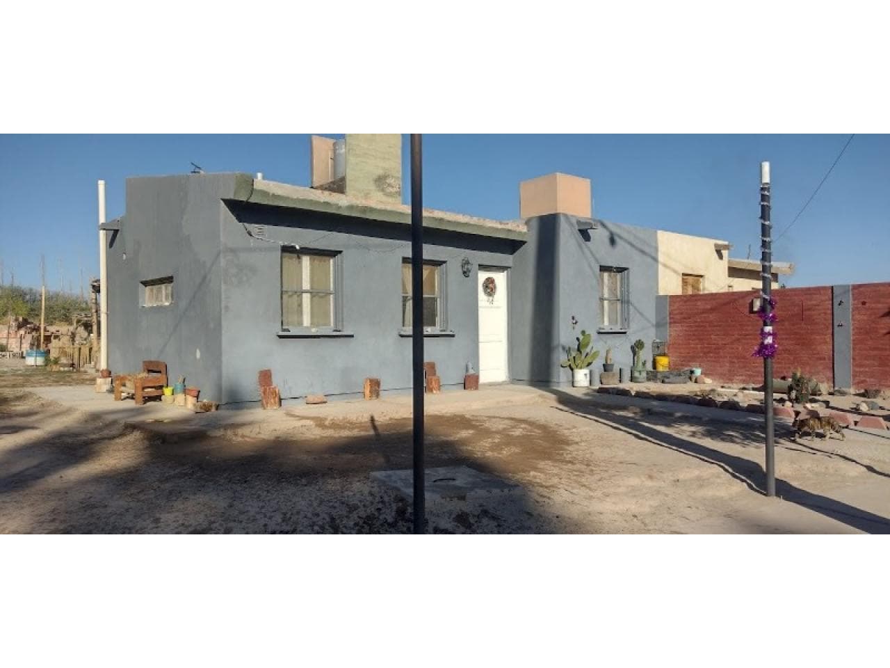 Arevalo Inmobiliaria Venta Casa En Rodeo, Terreno Amplio. Iglesia