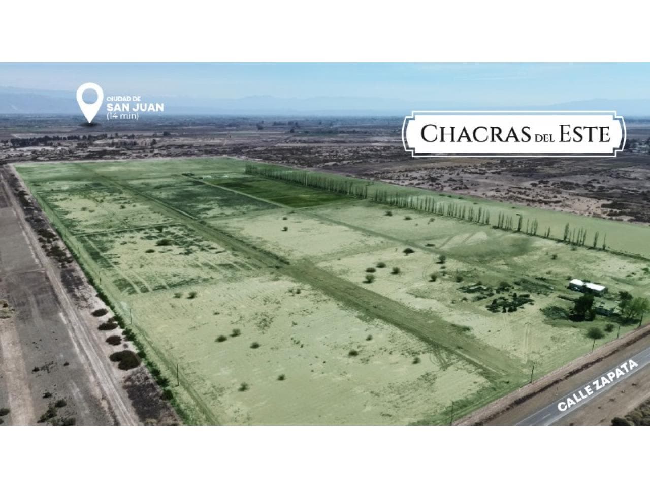 Venta Terrenos, Depto 9 De Julio Por Calle Zapata