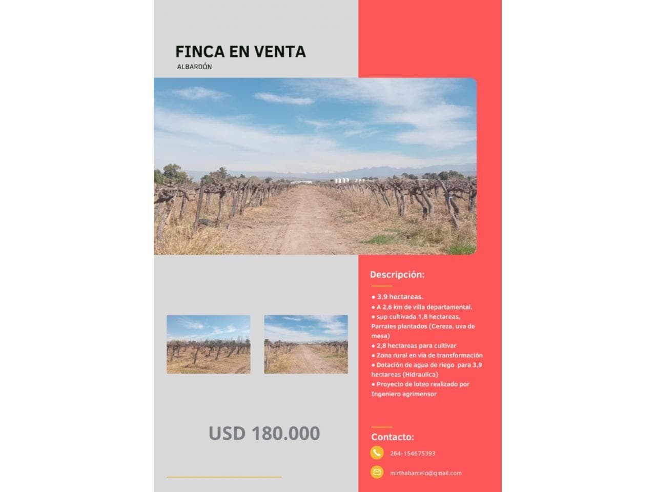 Venta. Finca En Inmejorable Punto De Albardon