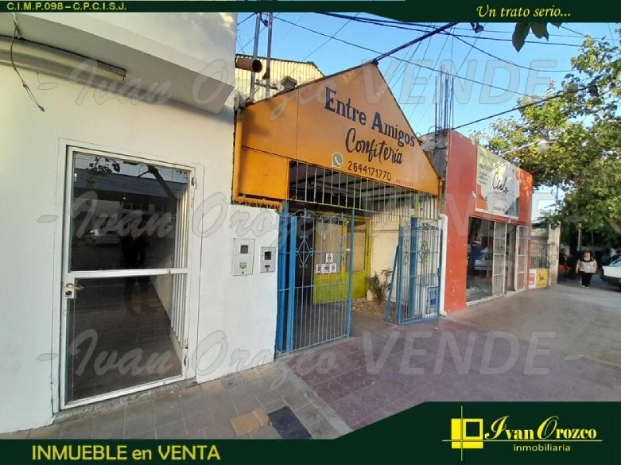 Red Inmobiliaria Ivan Orozco - Vende... Local Con Galpón Y Casa En Zona Comercial Rawson.