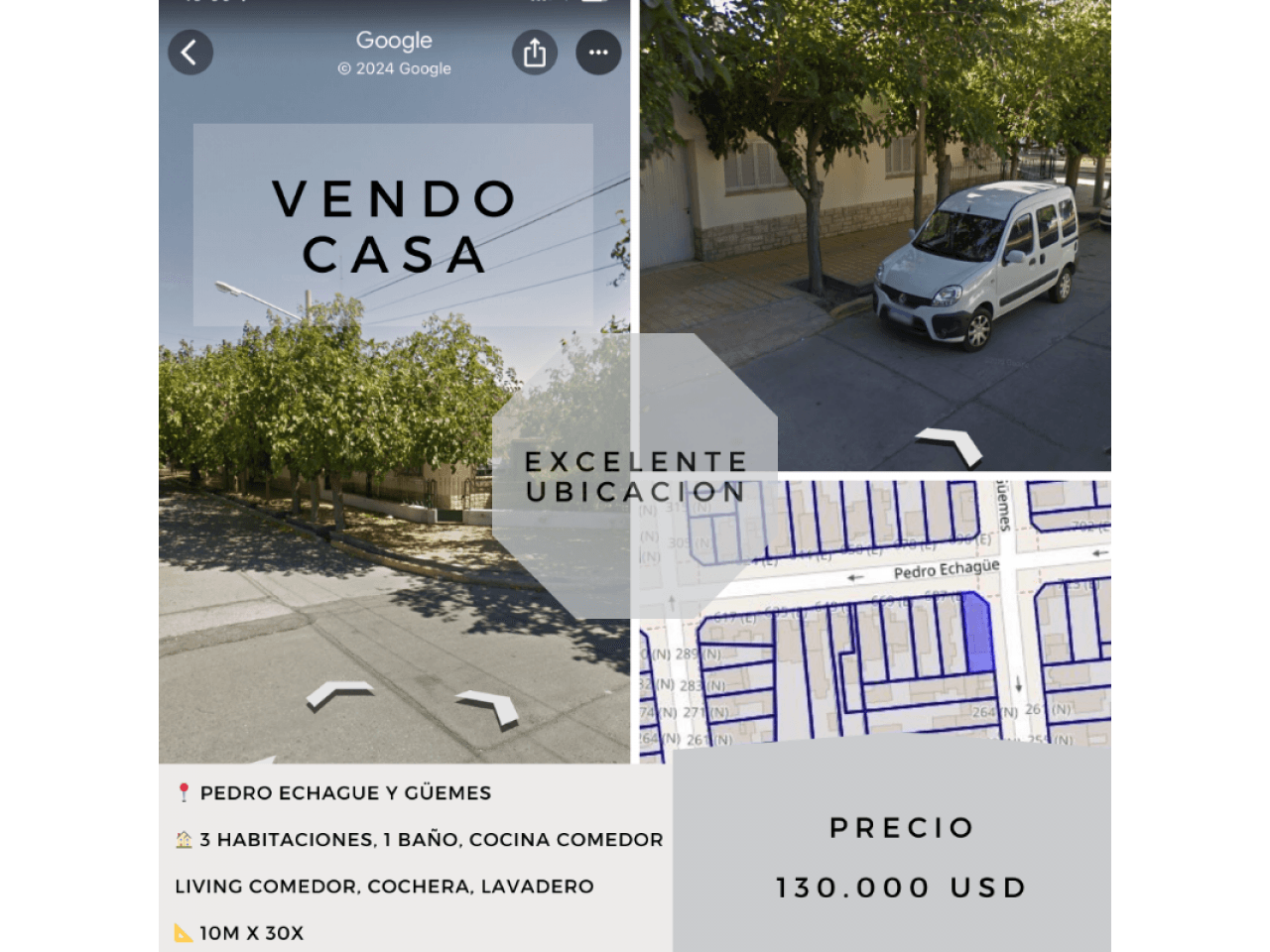 Venta Casa, Excelente Ubicación. Capital