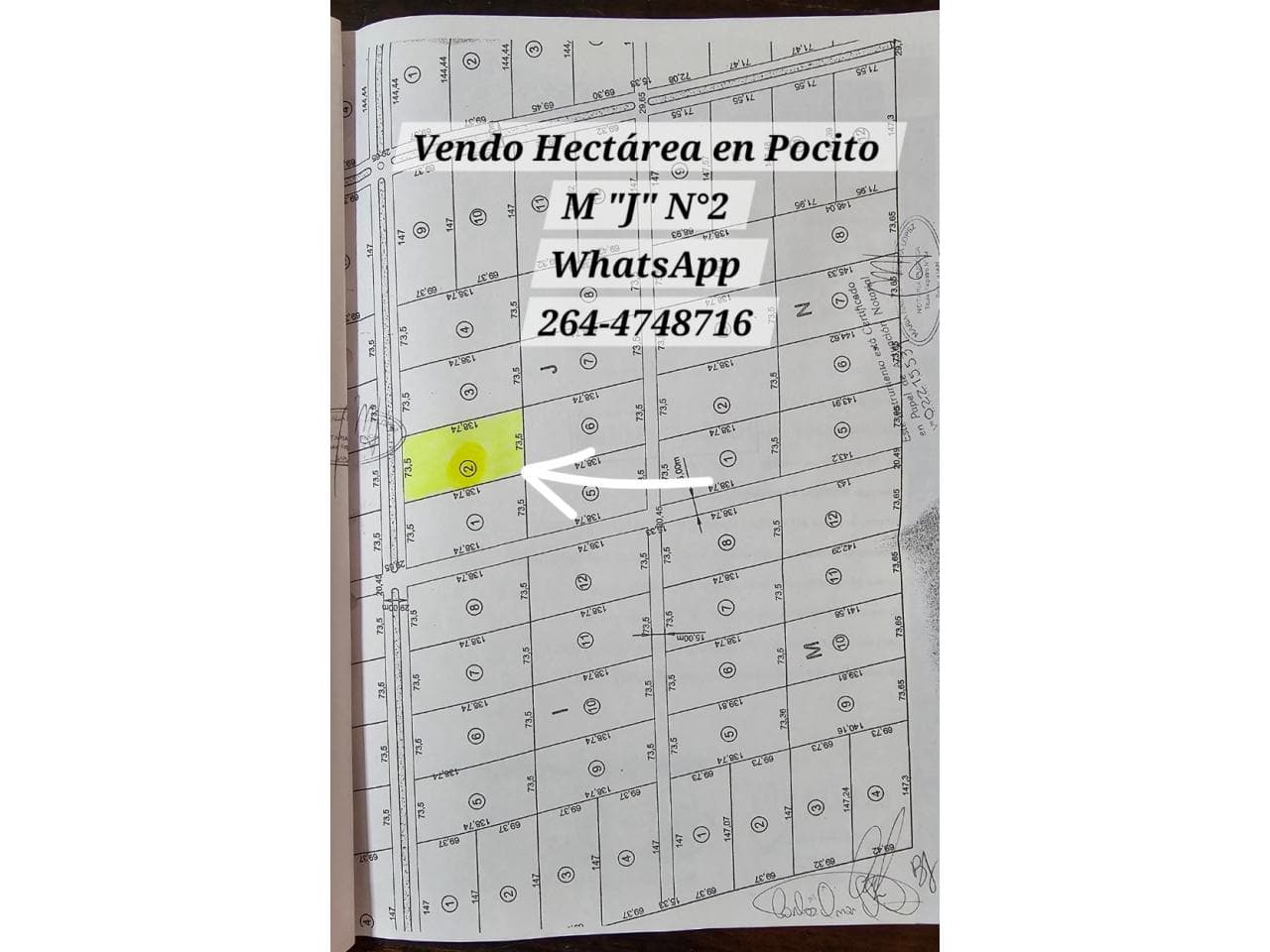 Venta 1 Hectárea, Próxima A Escriturar- Escucho Oferta