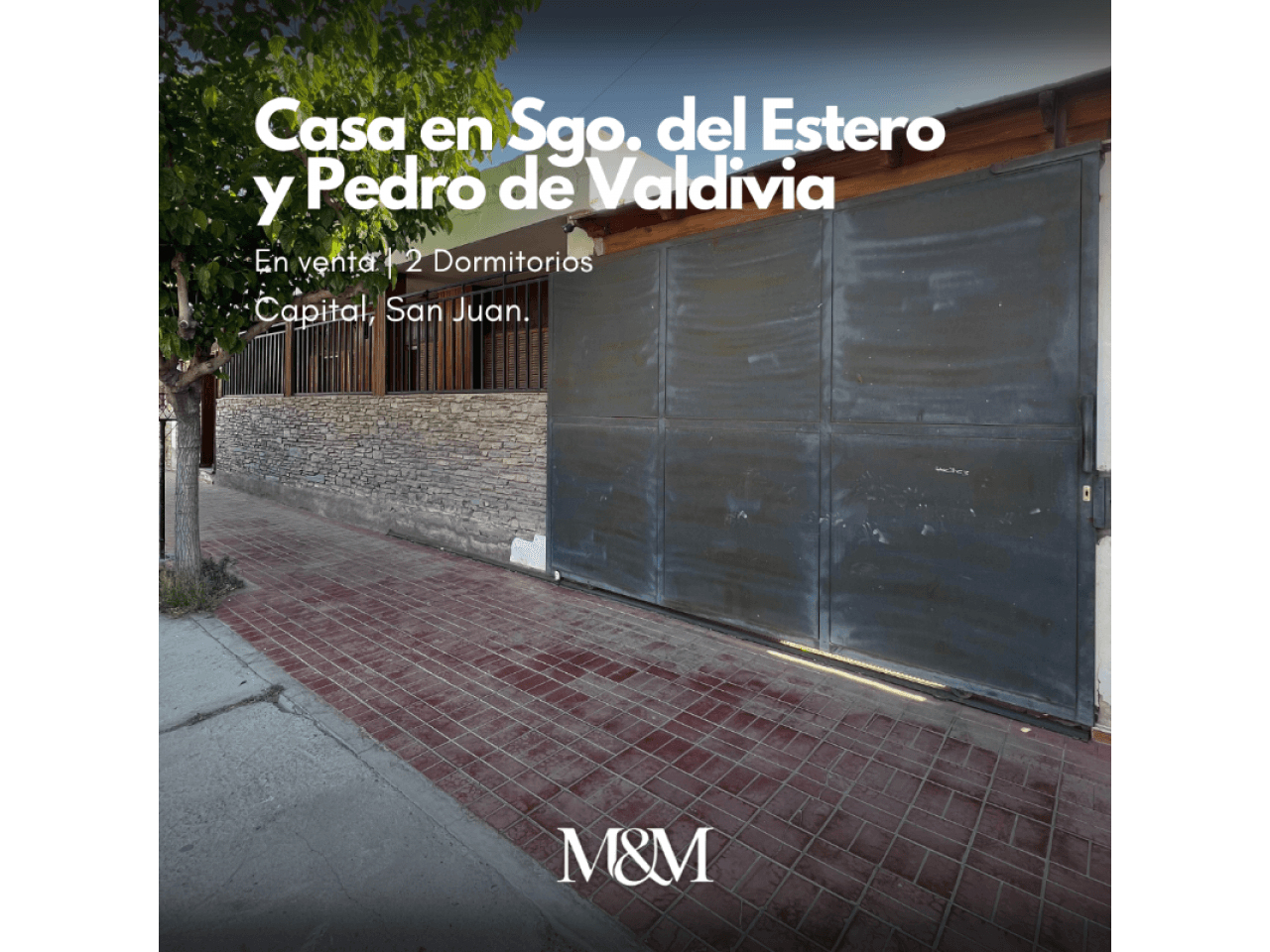 ⚫️ Venta Casa 2 Dormitorios | Calle Santiago Del Estero Y Pedro De Valdivia | Capital
