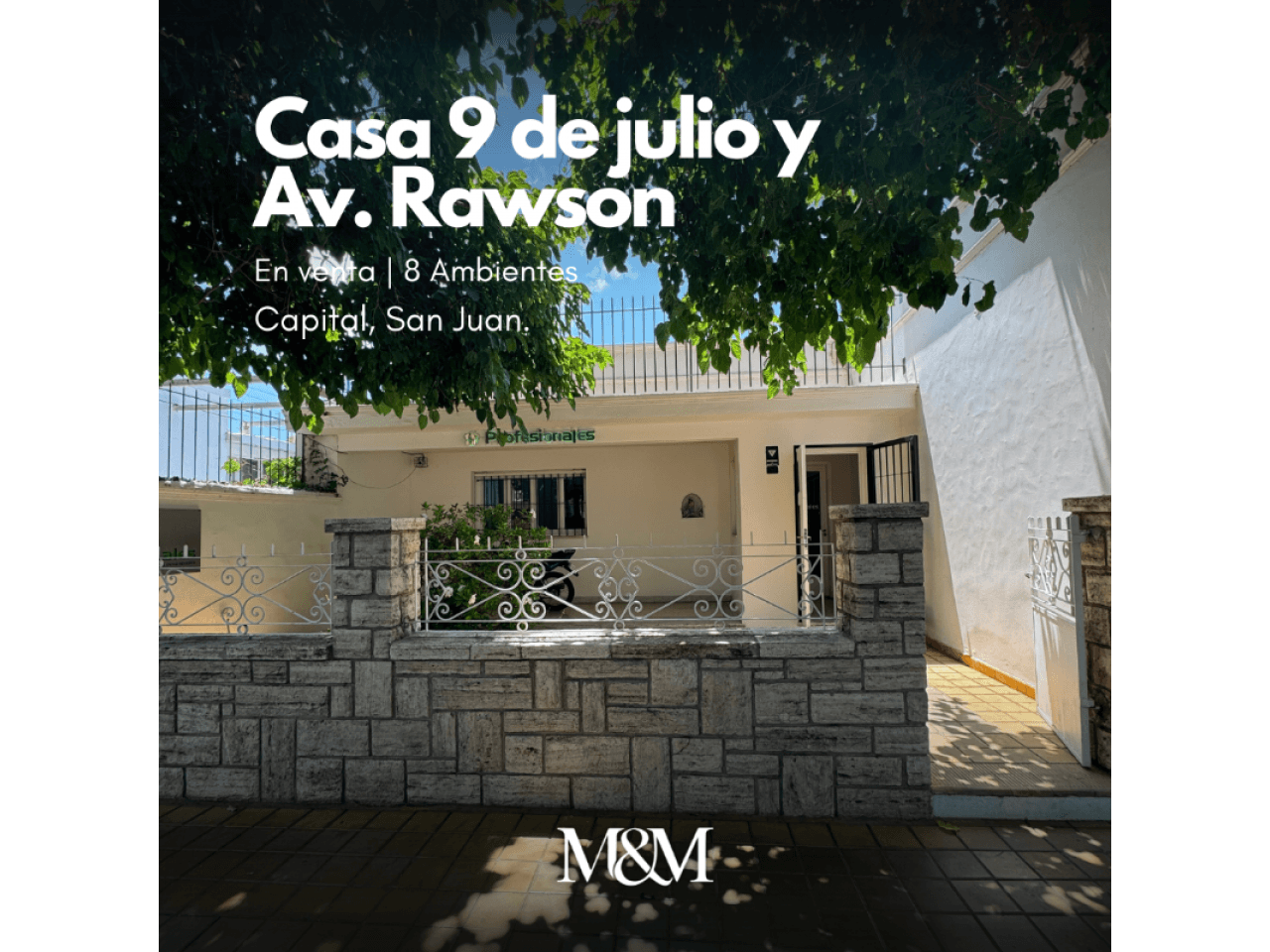 ⚫️ Venta Casa Con 8 Ambientes | 9 De Julio Y Av. Rawson |  Capital