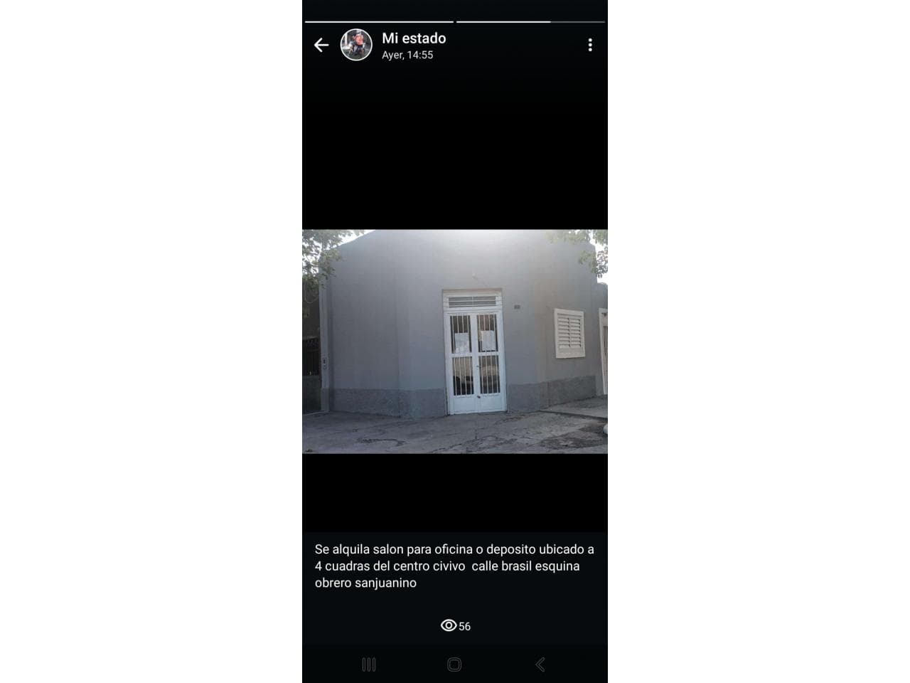 Alquilo Salon En Capital Esq Brasil Y Obreros Sanjuaninos