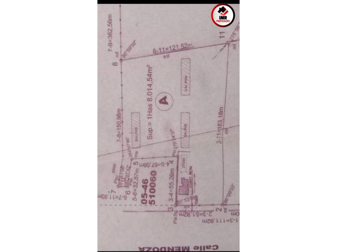 Venta. Finca Con Casa. Pocito