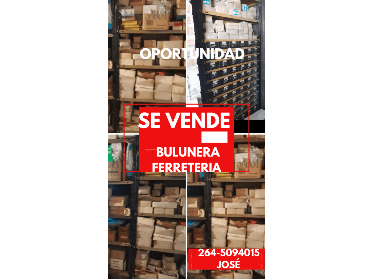 Líquido Urgente Ferretería Bulunera Usd 25.000