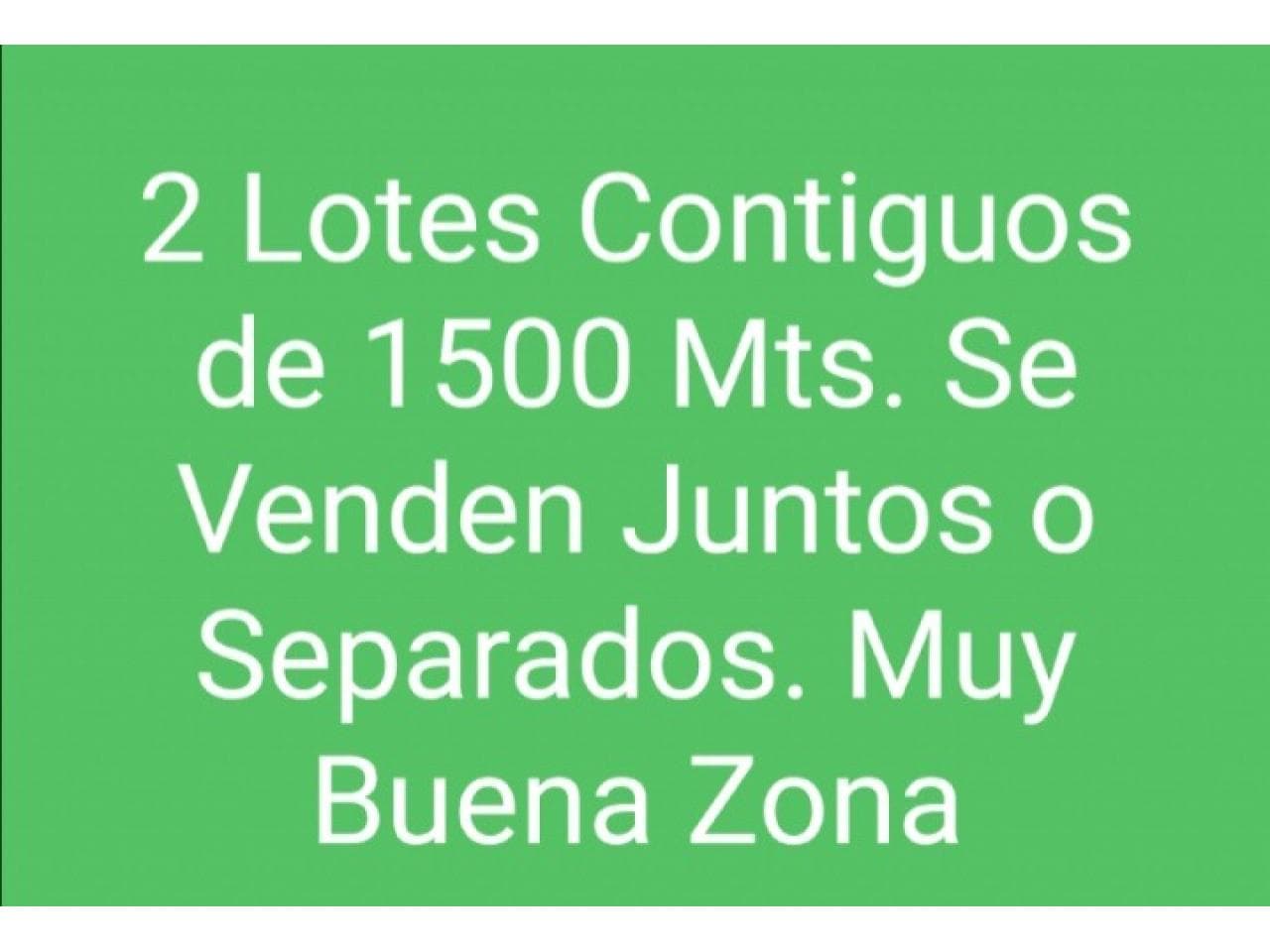 Venta Lotes De 1500 Mts. Lindisimo Entorno. Chimbas