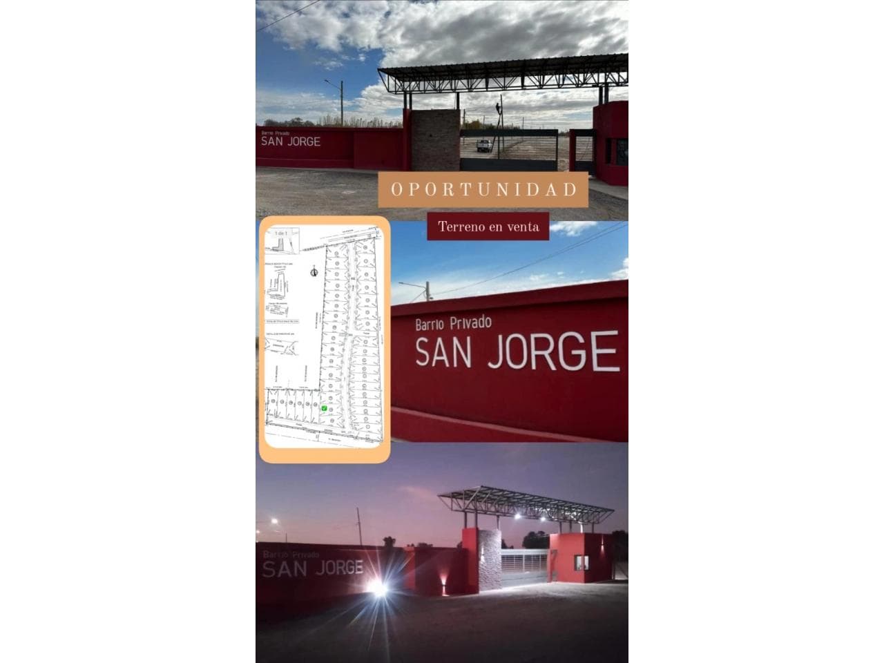 Venta. Lote N°33 Barrio Privado San Jorge. Chimbas. Titular