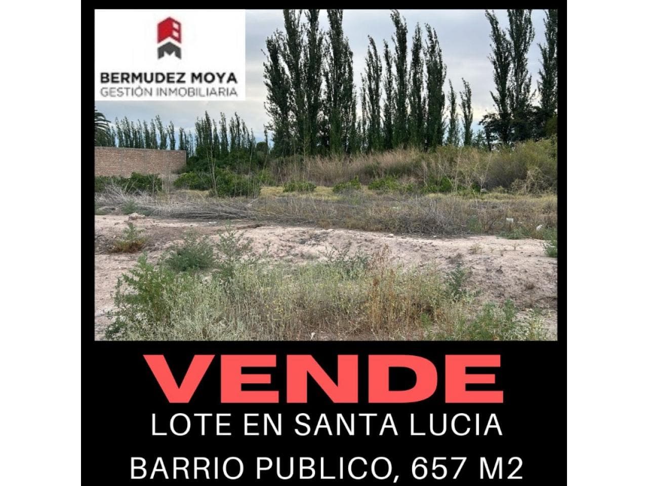 Venta. Oportunidad, Lote De 657 M2 En Santa Lucia, Listo Para Escriturar, Se Financia Hasta El 50%