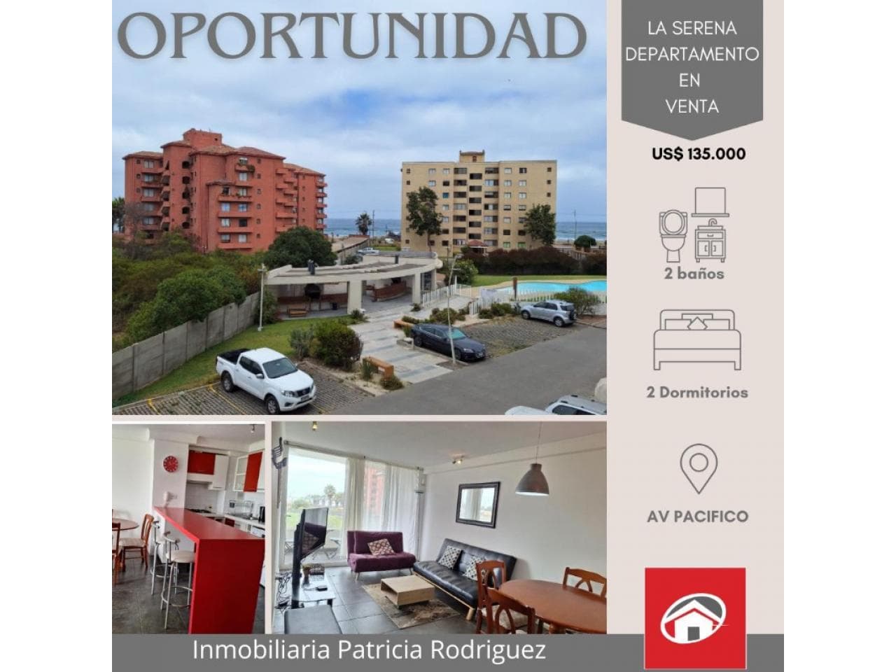 Venta Inmobiliaria Departamento En La Serena - Chile