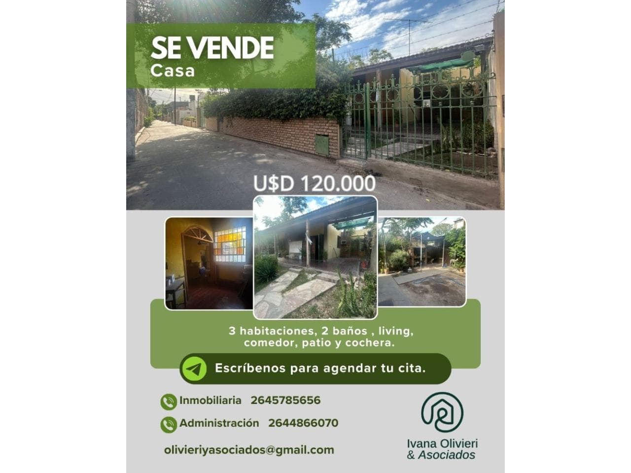 Venta. Casa, 3 Dormitorios. Cerca Terminal. Capital