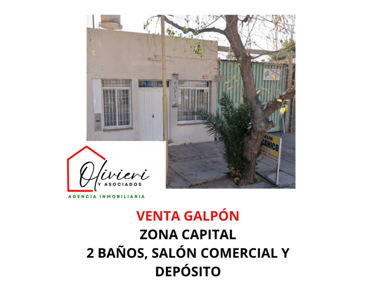 Venta Salon Con Deposito Capital