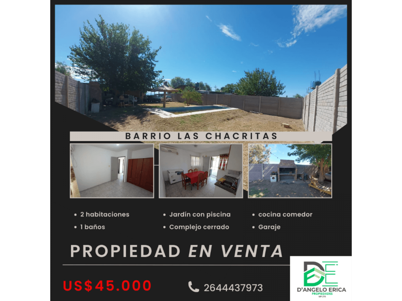 Vendo, Escucho Oferta. Casa En Las Chacritas