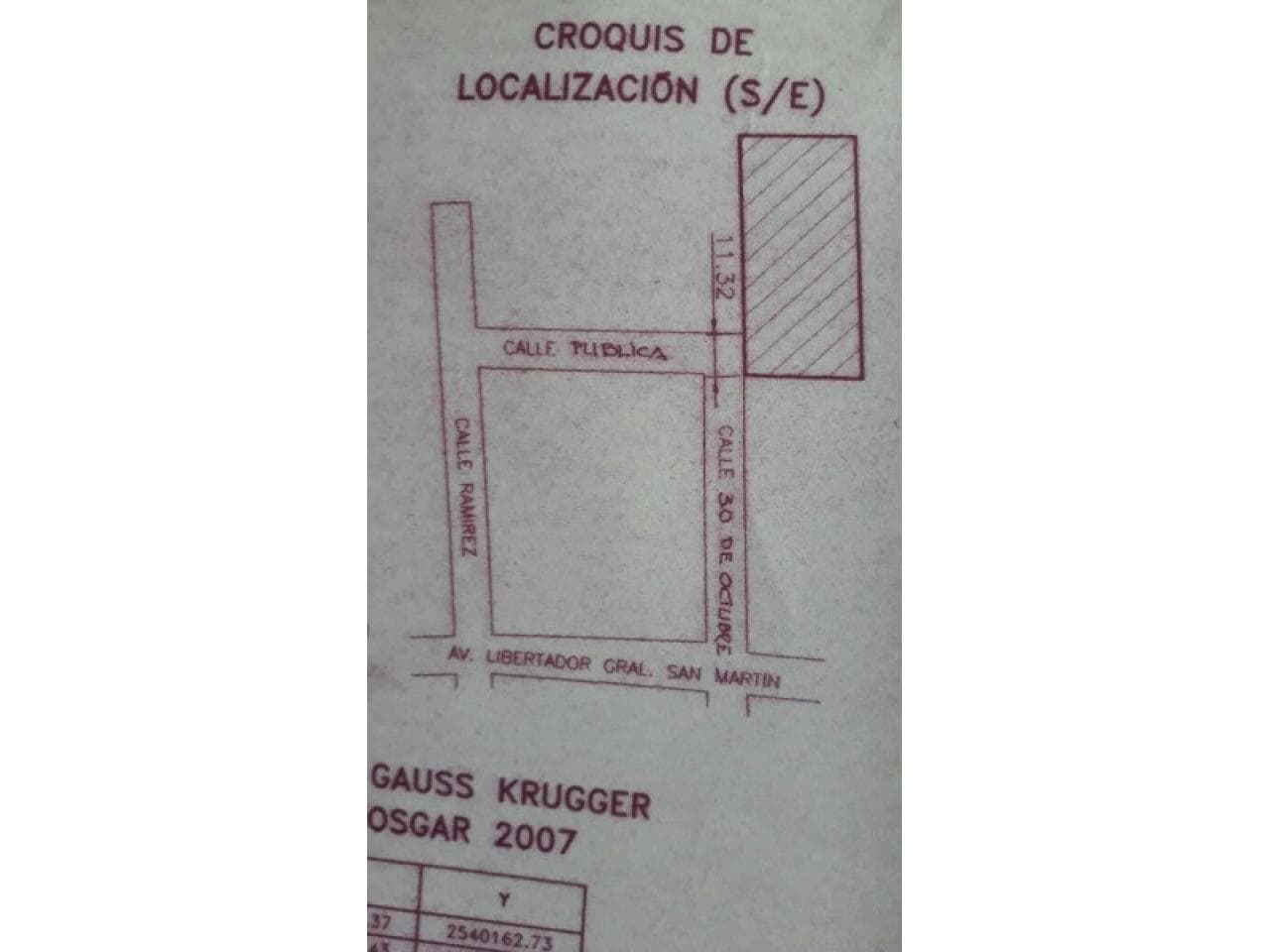 Lote Frente A Plaza De Alto De Sierra