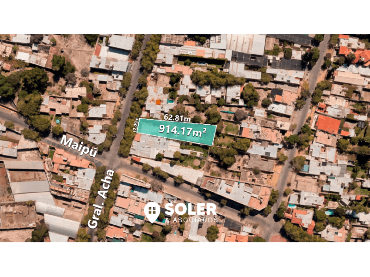 Importante Terreno Centrico De 914.17m², Ideal Inversion