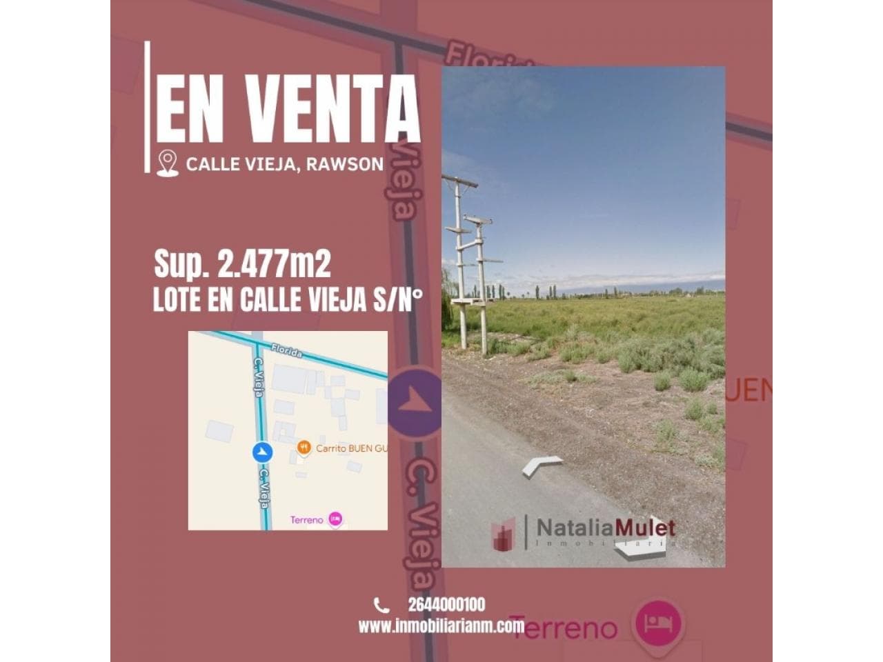Venta. Lote En Rawson, Listo Para Escriturar.