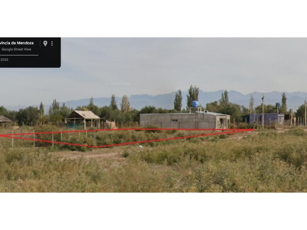 Venta. Lote 2000 M2 En Mendoza Publico