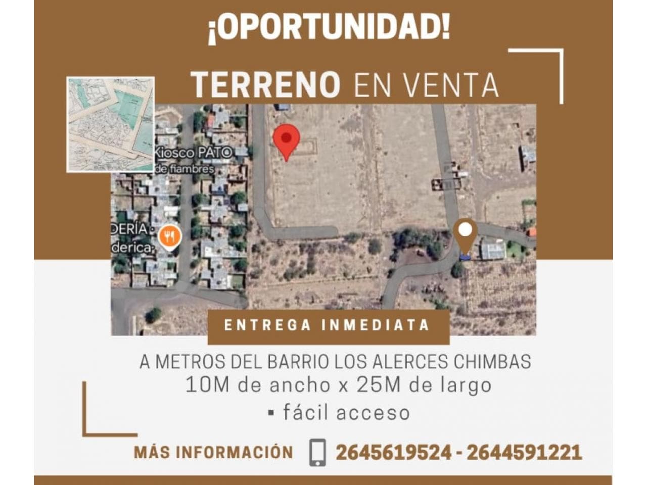 Venta. Lote En Chimbas