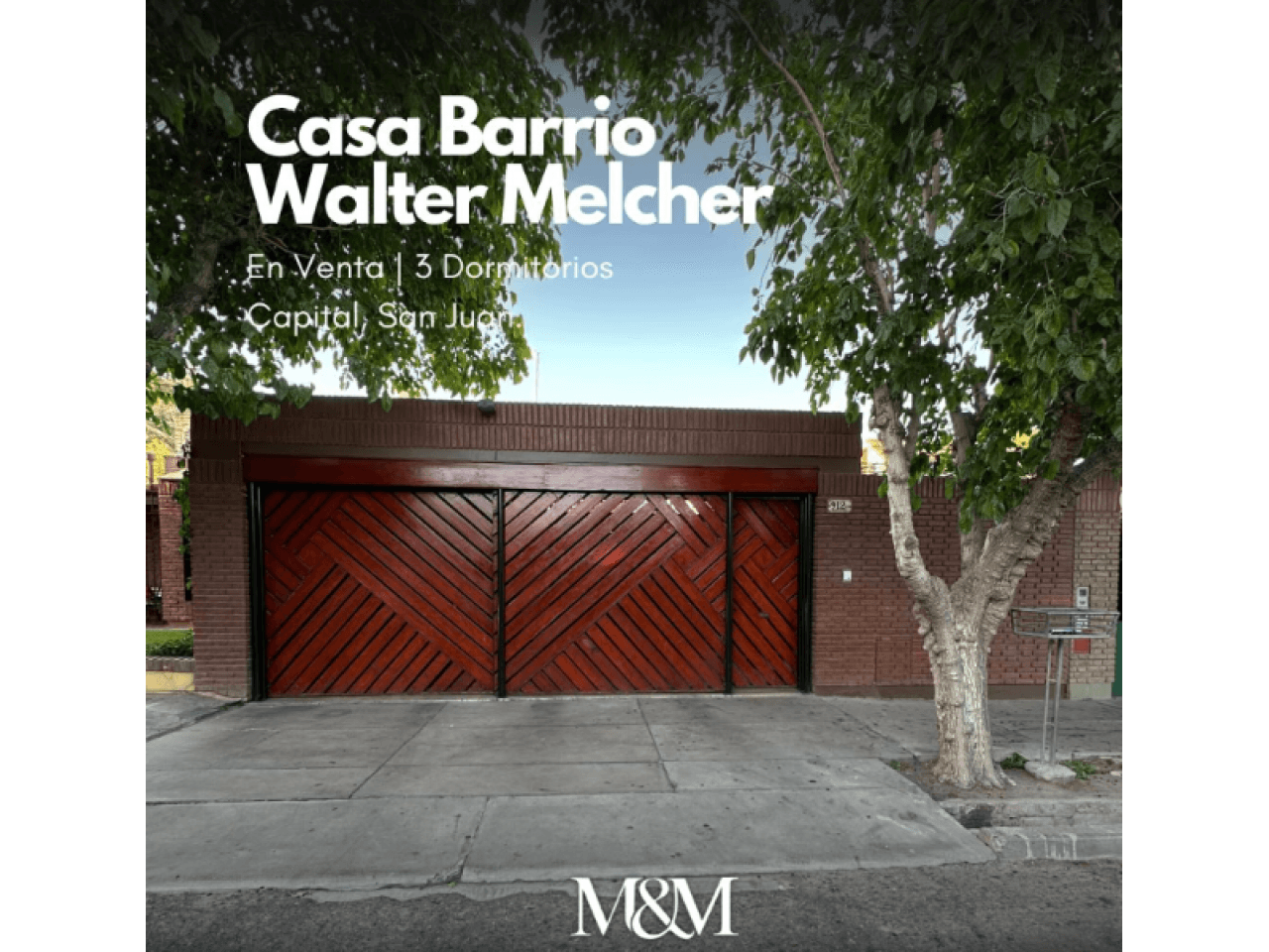 ⚫️ Venta Casa 3 Dormitorios | Barrio Walter Melcher | Capital