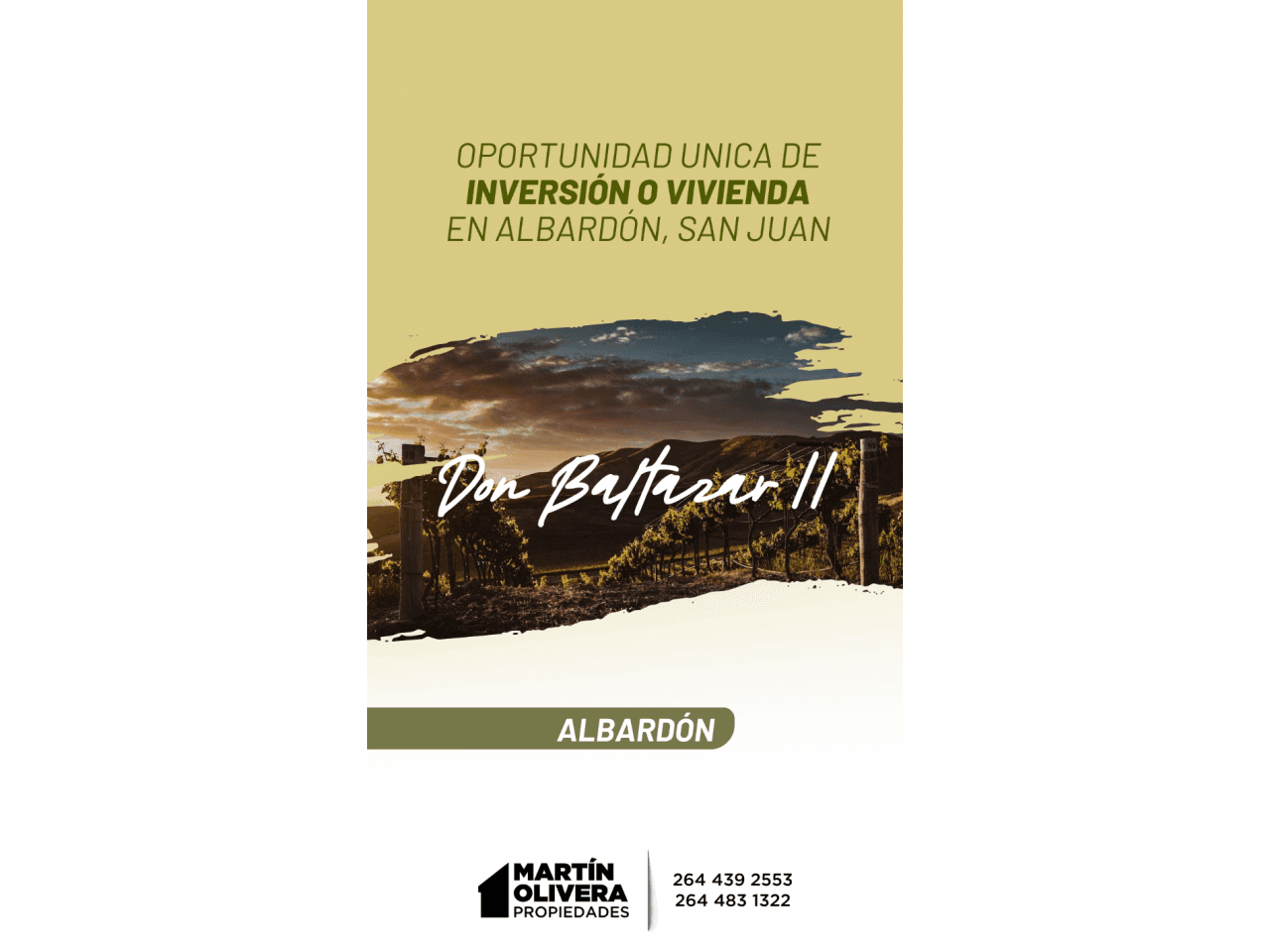 Venta De Lotes En Albardón. Loteo Don Baltazar Ii