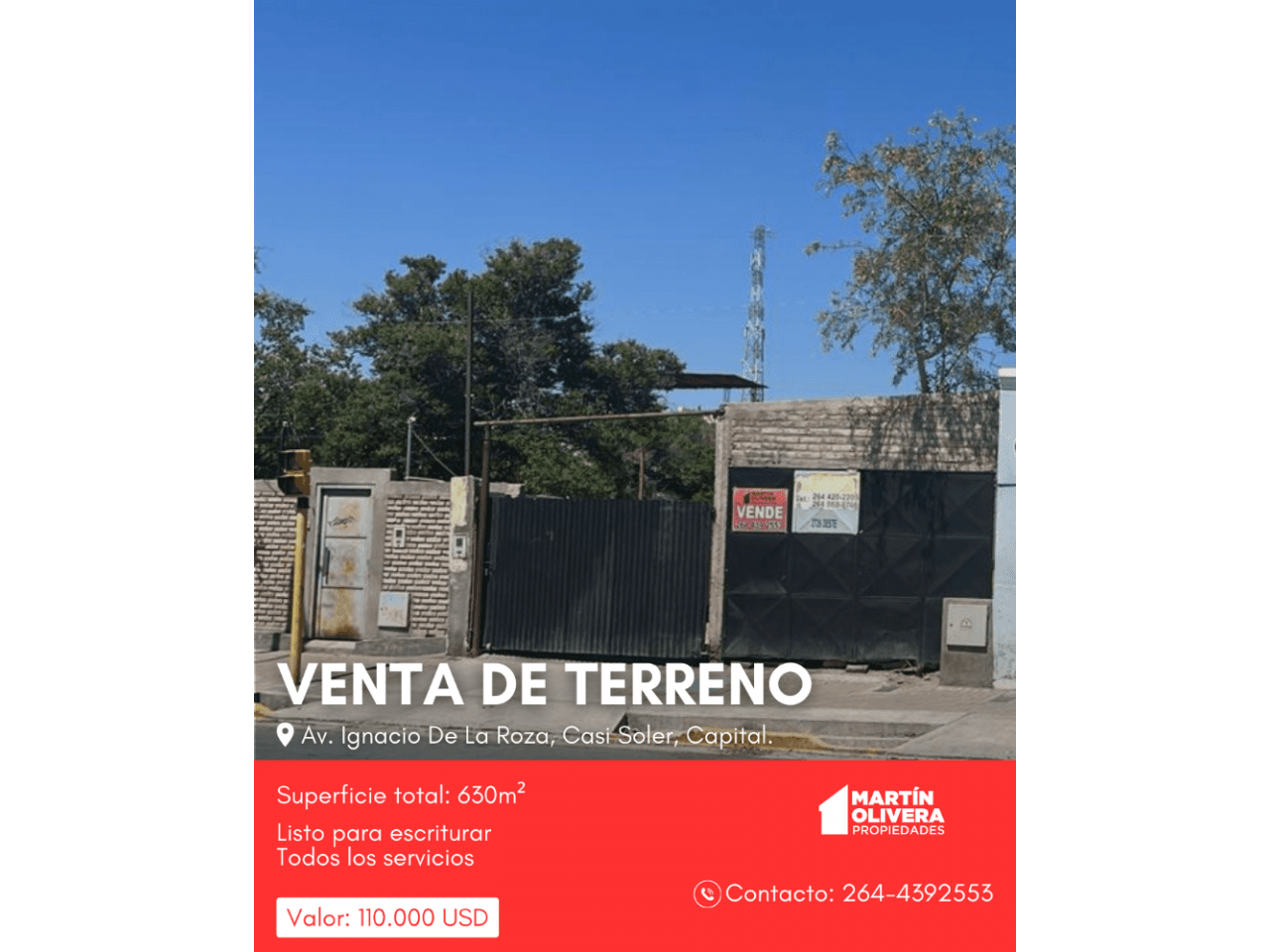 Venta De Terreno En Capital