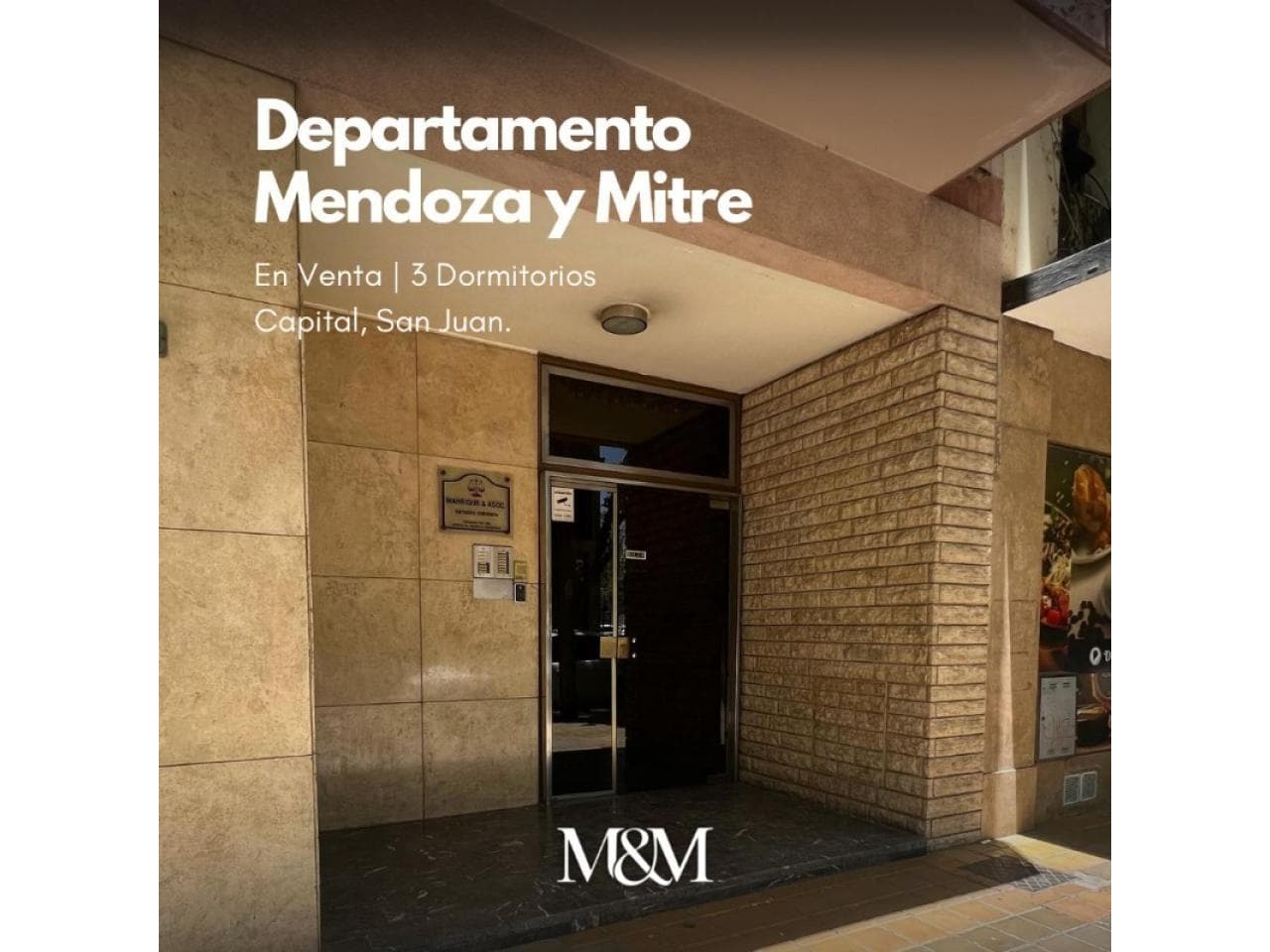 ⚫️ Venta Departamento 3 Dormitorios |  Edificio San Martín - Mitre Y Mendoza | Capital