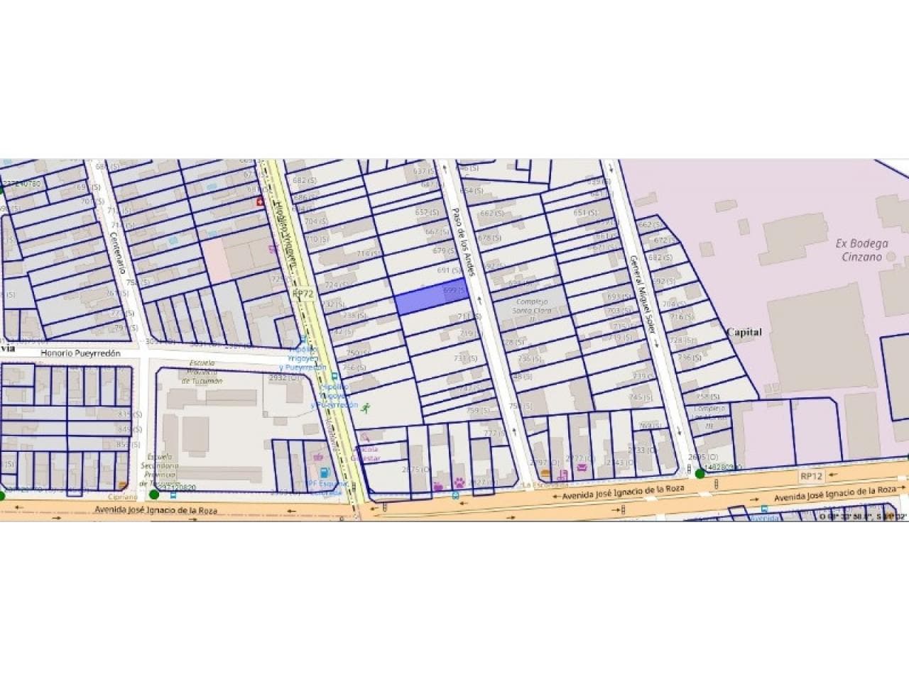 Venta - Terreno 670m2 En Capital - Ideal Desarrollo Inmobiliario - Excelente Ubicación