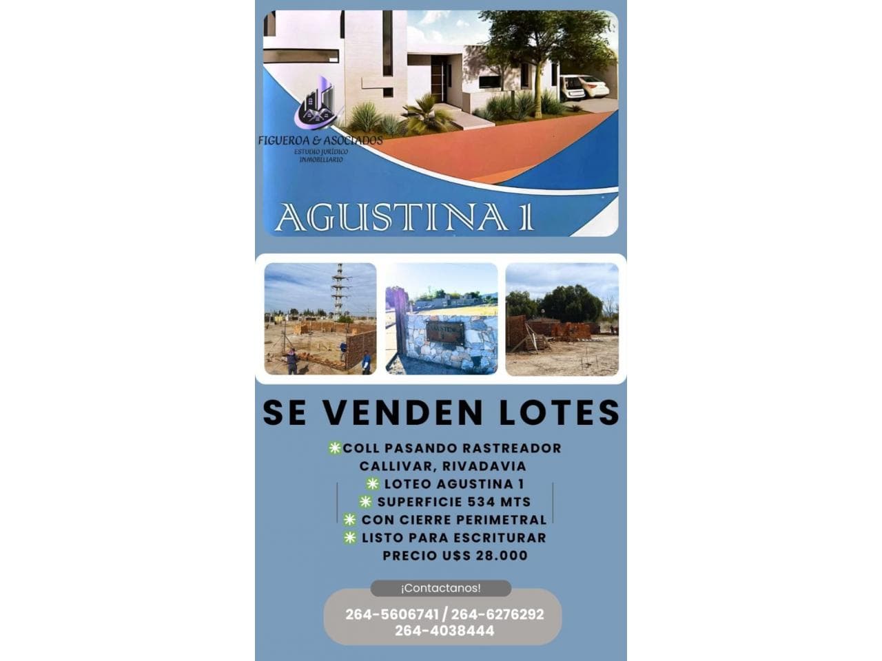 Venta Lote Rivadavia, Coll Entre Libertador Y Rastreador Callivar