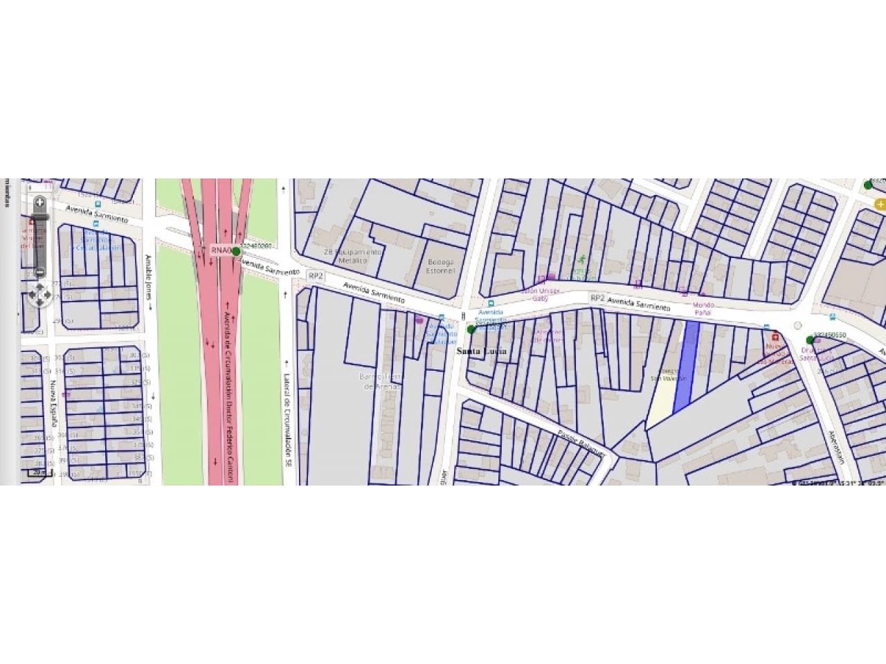 Venta - Terreno 682m2 - A Mts. De Av. Circunvalación - Santa Lucia - Ideal Desarrollo Comercial/inmobiliario