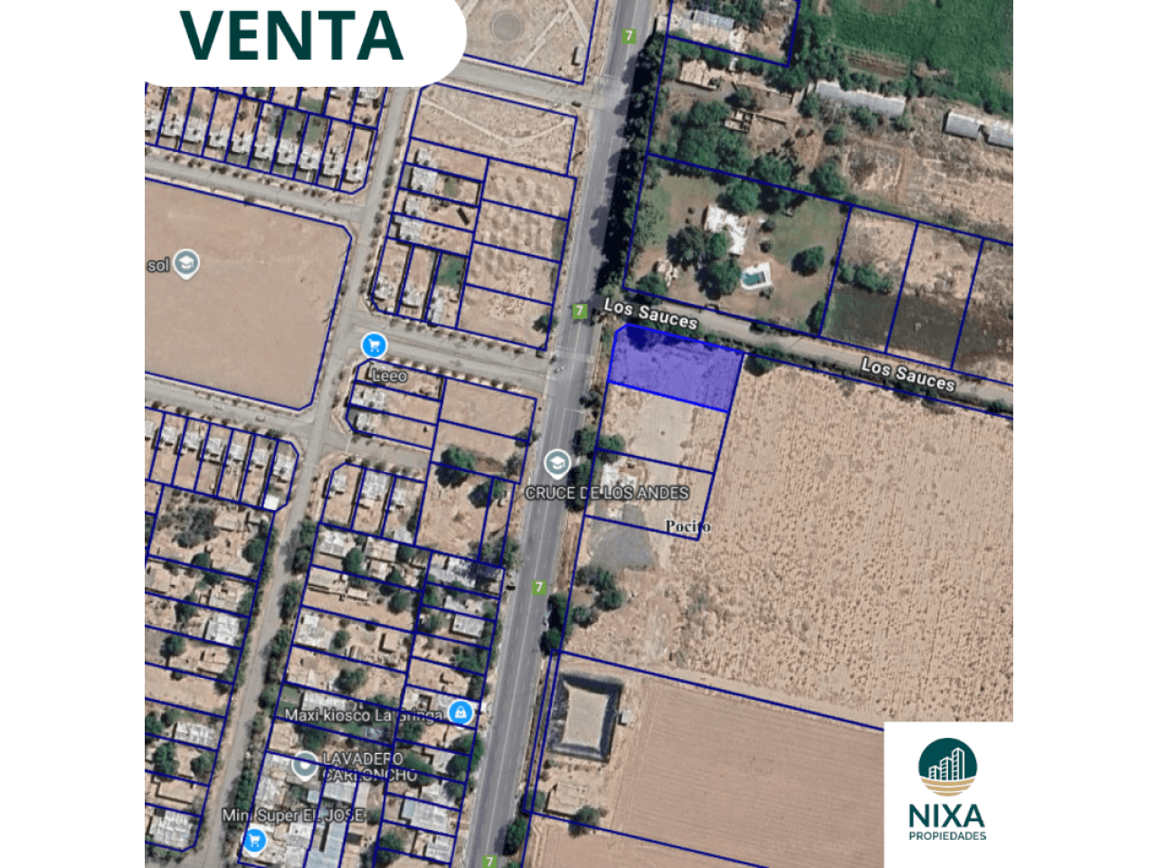 Venta Dos Terrenos Sobre Calle Mendoza
