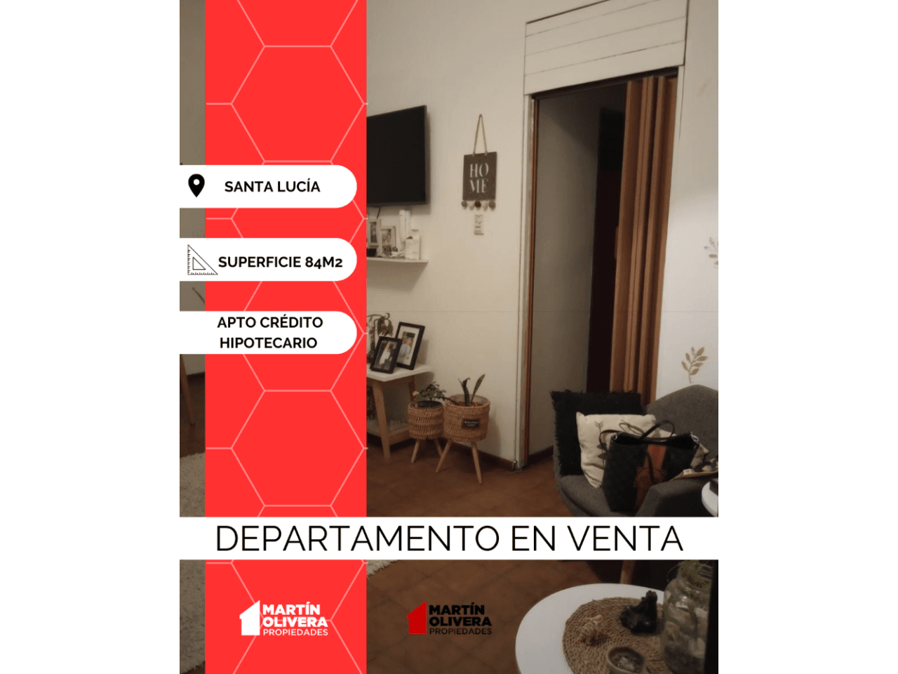Venta De Departamento, 3 Dormitorios