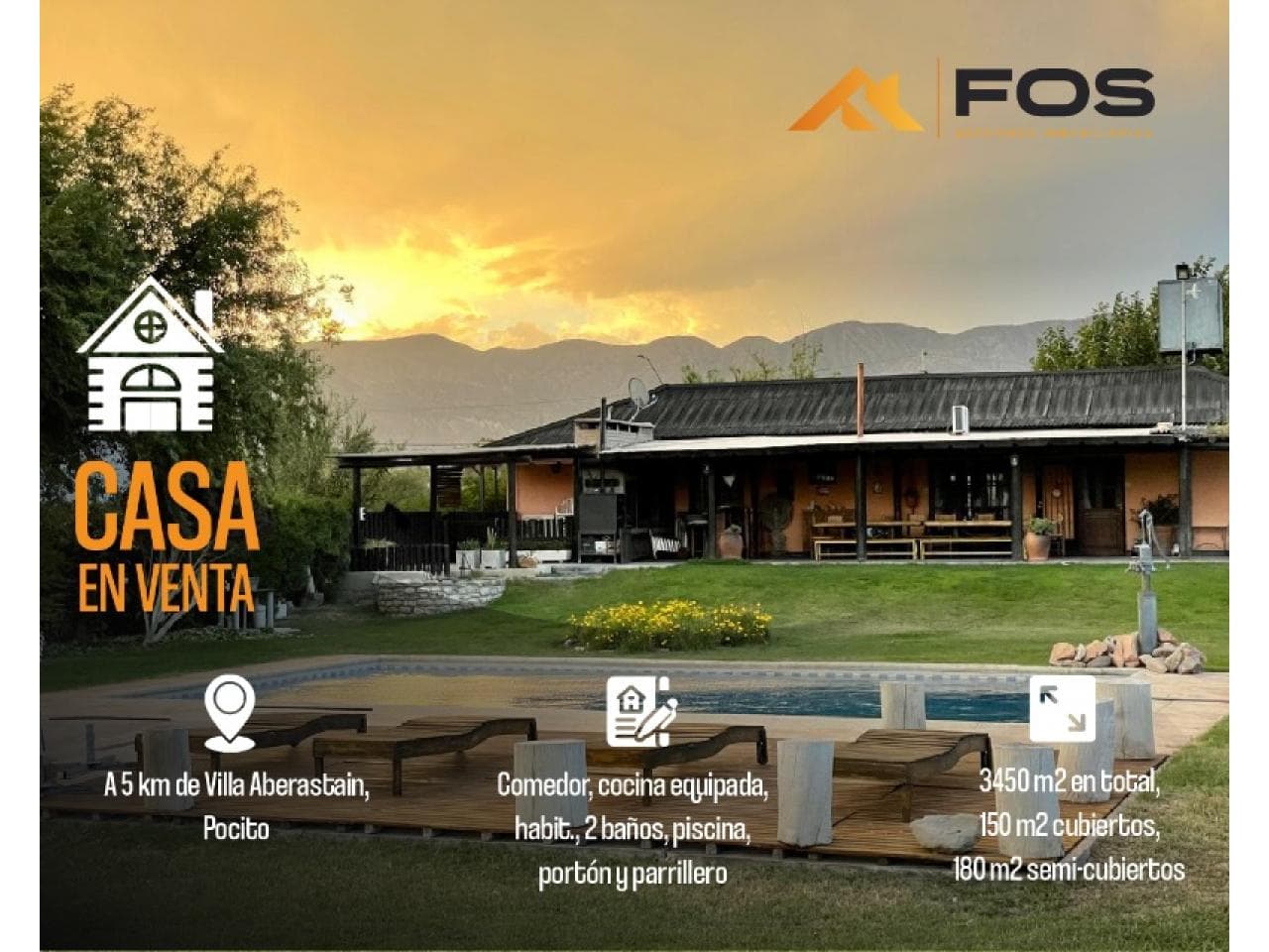 Venta Casa Quinta  En Pocito ⚫