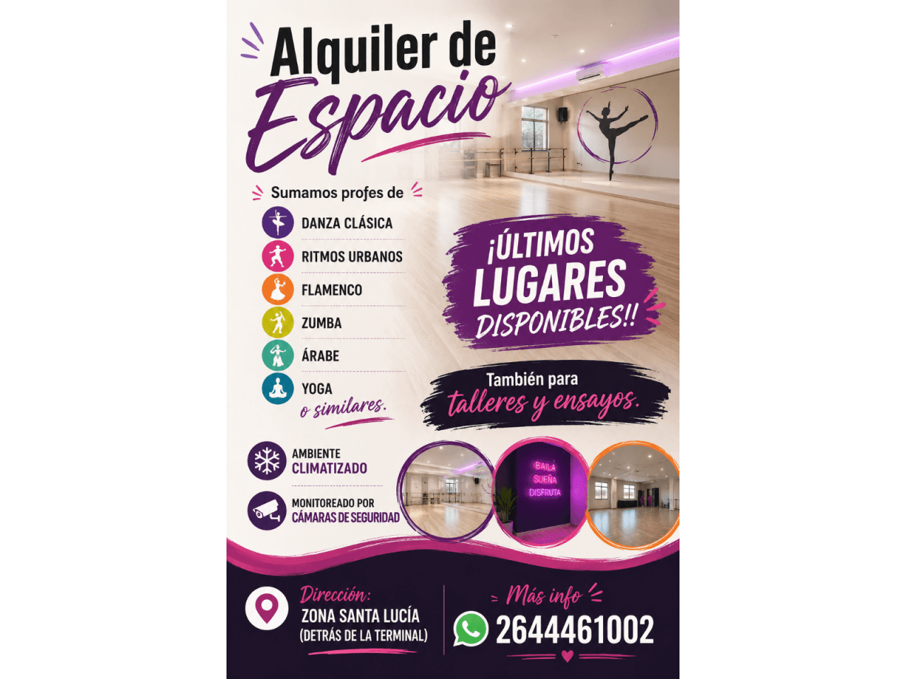 Alquilo Espacio