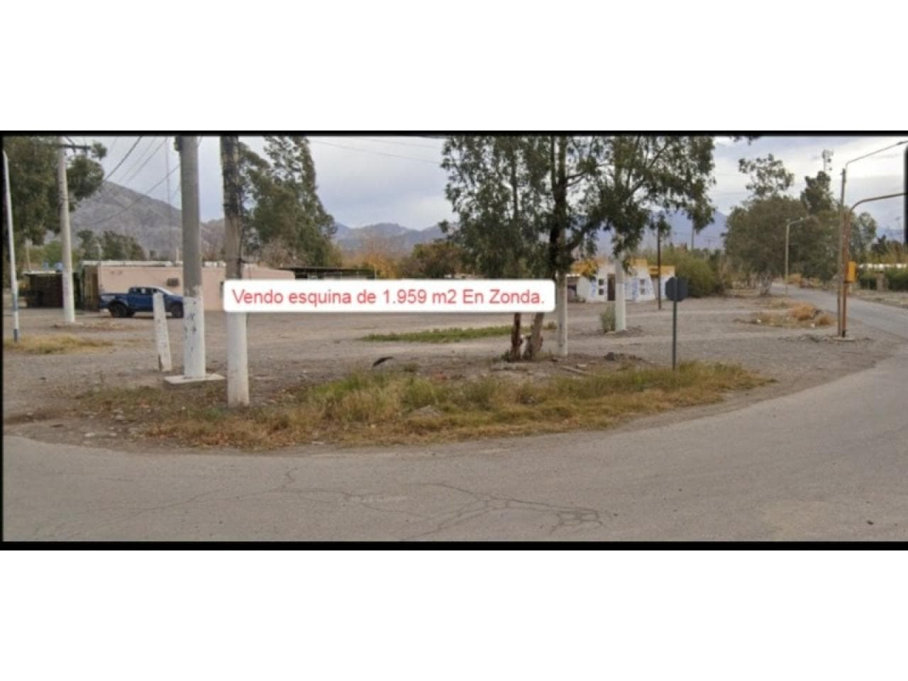 Venta Lote Esquina En Zonda.