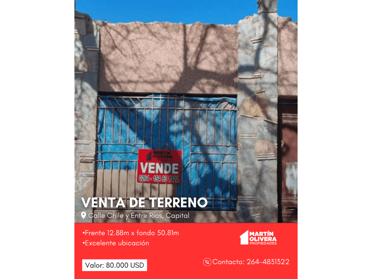 Venta De Terreno En Capital