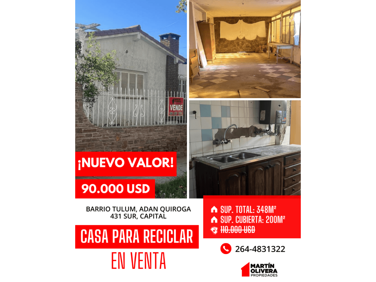 Venta De Casa A Reciclar