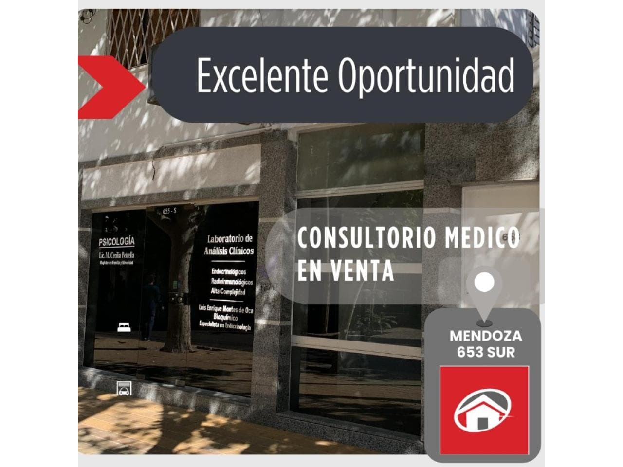 Inmobiliaria Vende Consultorio Medico Frente Clinica Santa Clara Por Calle Mendoza
