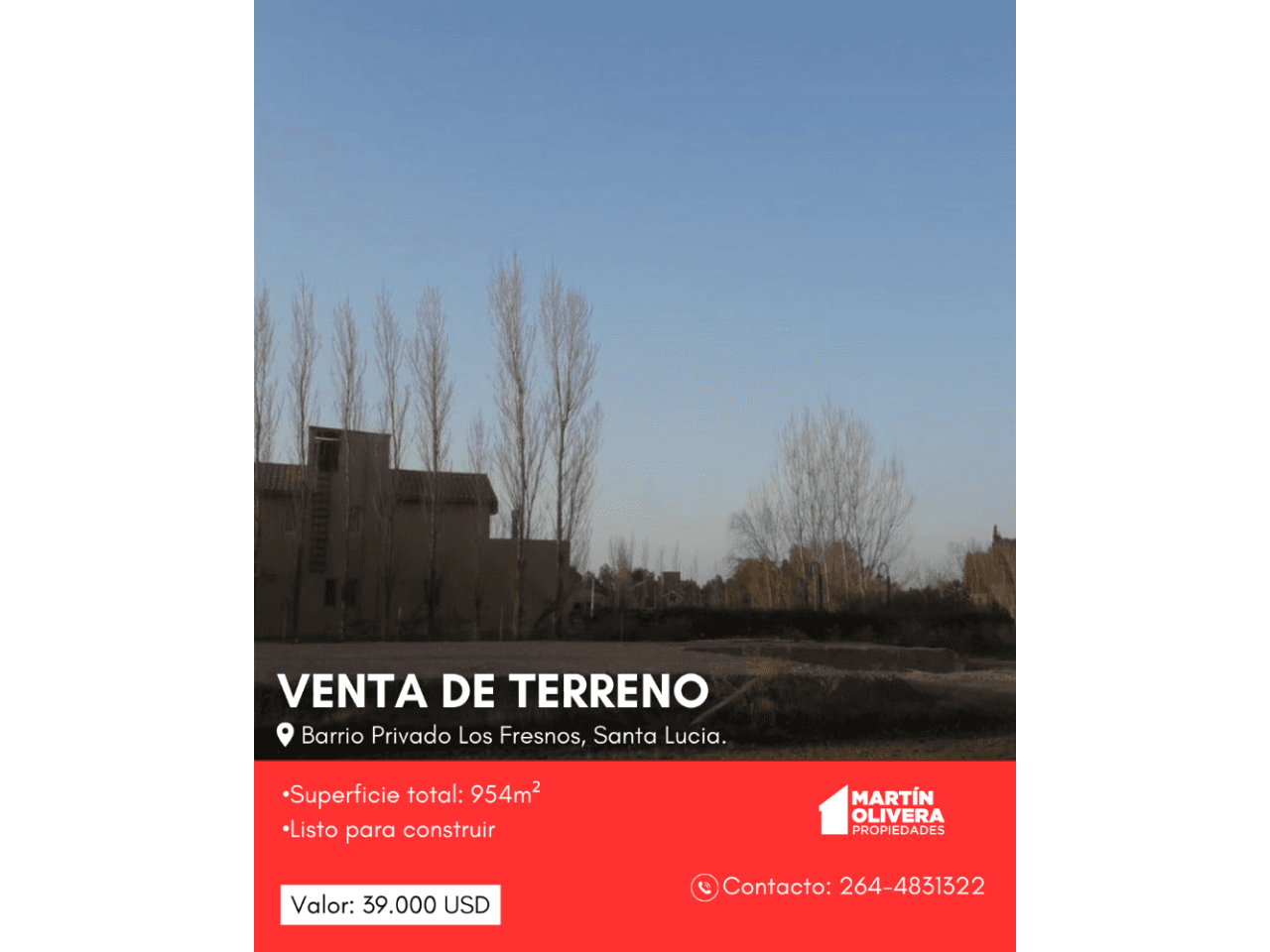 Venta De Terreno En Barrio Privado