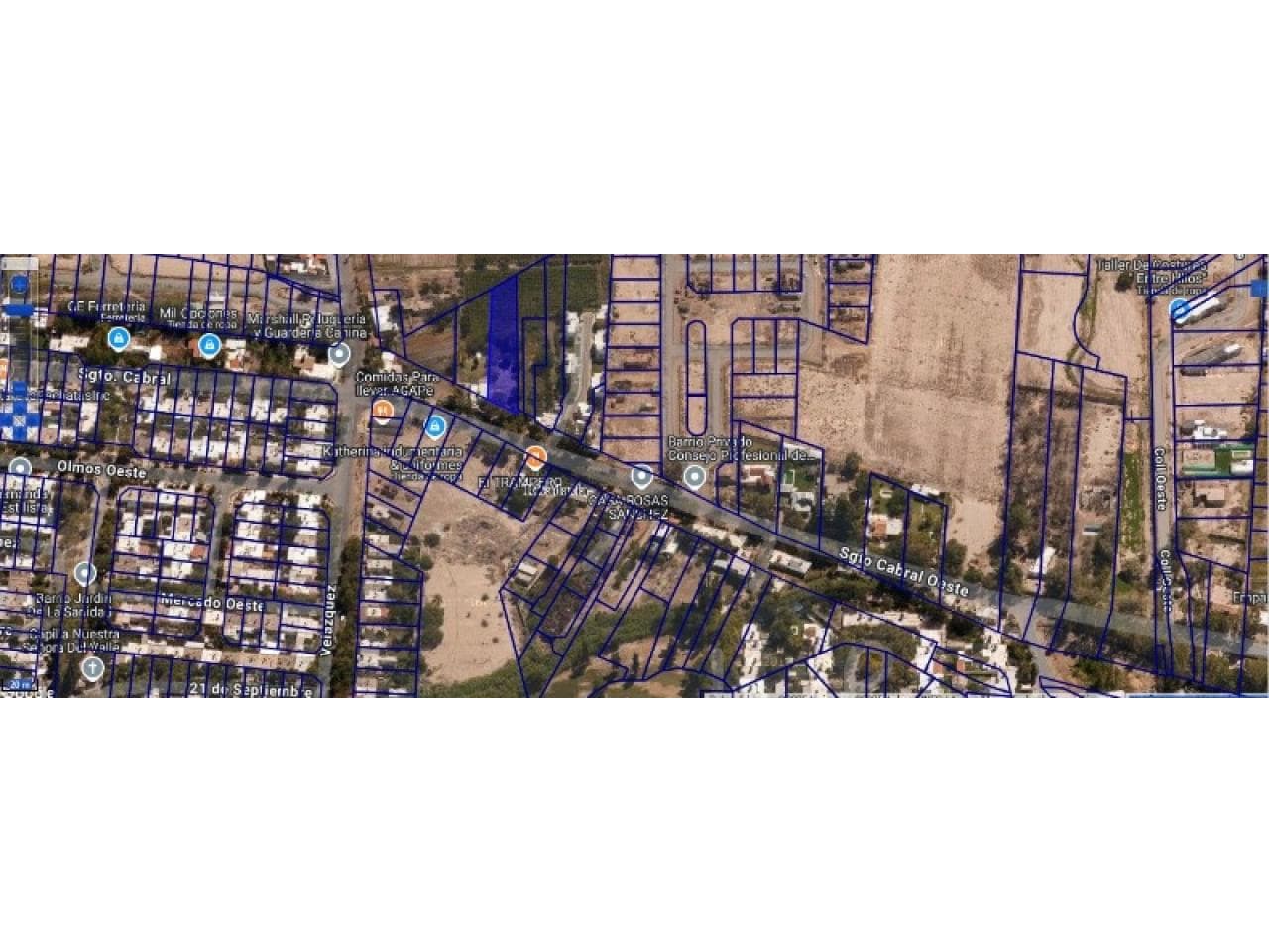 Venta - Terreno 969m2 - Sobre Calle Coll Y Cabaña - 17mts De Frente - 38mts De Largo. Rivadavia