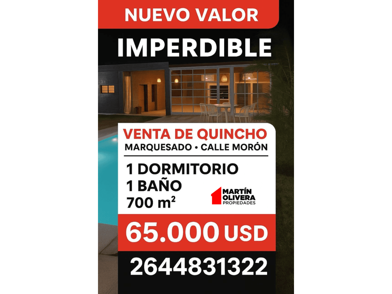 Venta De Quincho En Marquesado