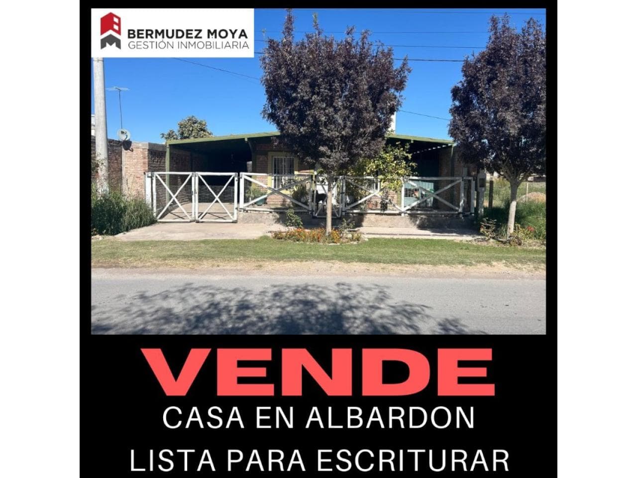 Venta. Casa En Albardón, Excelente Estado, 8 Años De Antigüedad, Construcción Tradicional