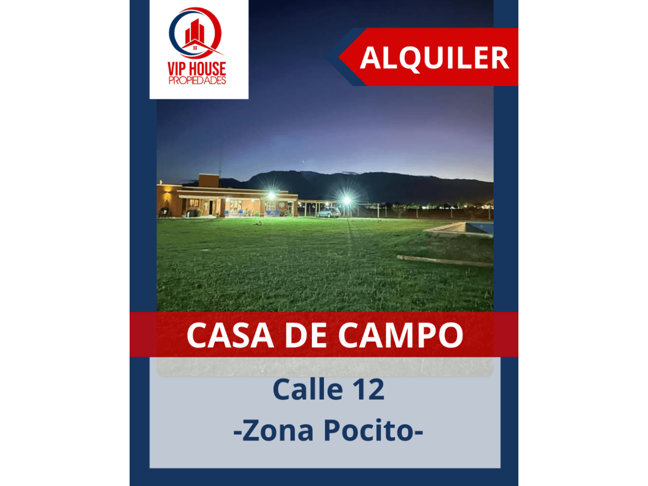 Alquiler Hermosa Casa En Pocito.